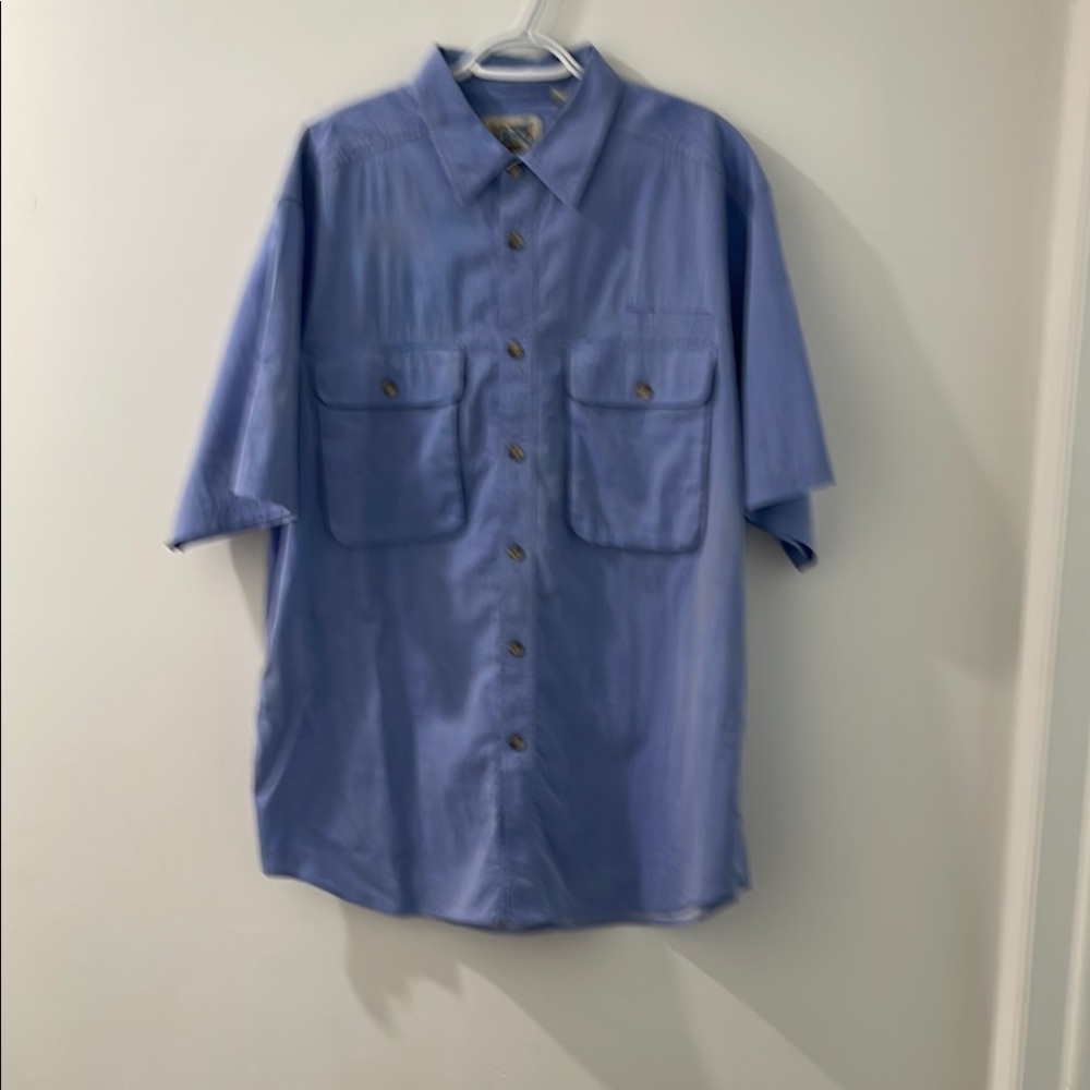 Light Blue Button-Up Shirt